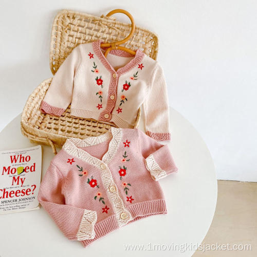 Autumn All-Match Baby Children's Knitted Cardigan